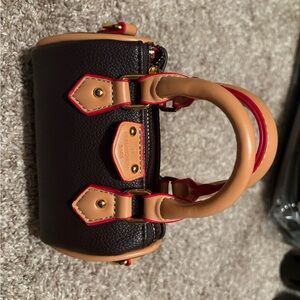 Chic Black and Tan Mini Bag